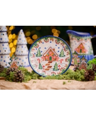 1102 Talerz 19 "domek z...