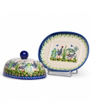 Small Butterdish "guinea...