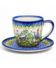 Sonia cup + plate "guinea...