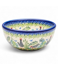Bowl 16 "guinea hen" 0408