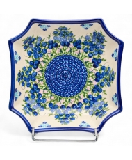 Miska kanciasta "niebieska...