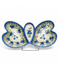 Butterfly dish "blue berry"...